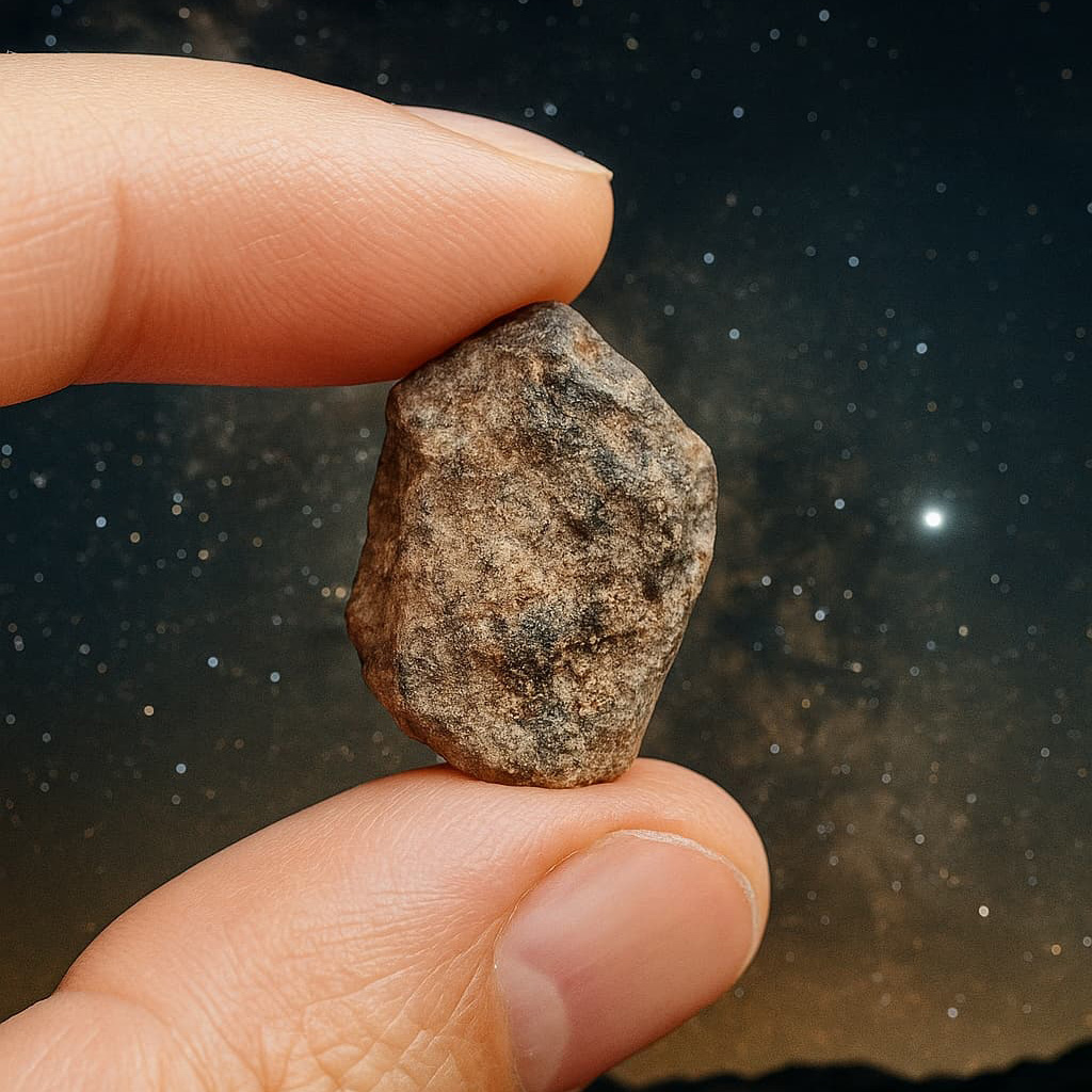 Fragmento Espacial - Meteorito Condrita NWAx (9.78g)