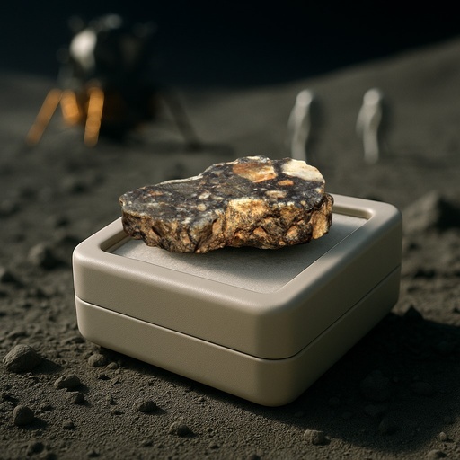 Meteorito Lunar Auténtico (1.38g)