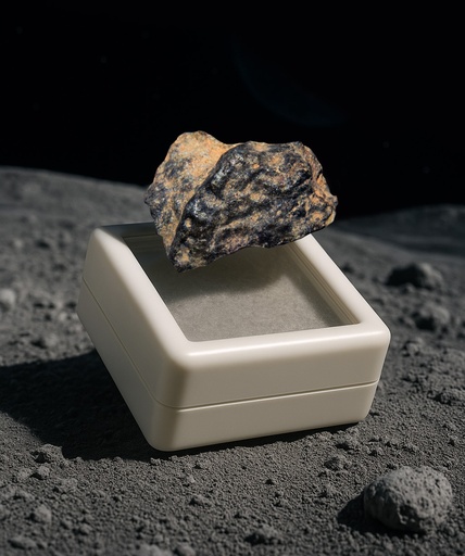 Meteorito Lunar Auténtico – 0.985g